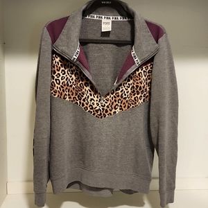 PINK half zip